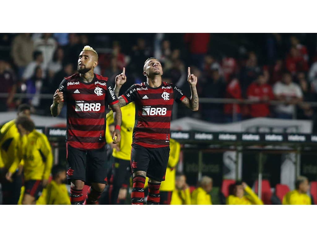 SÃO PAULO 1 X 3 FLAMENGO, MELHORES MOMENTOS, SEMIFINAL COPA DO BRASIL  2022