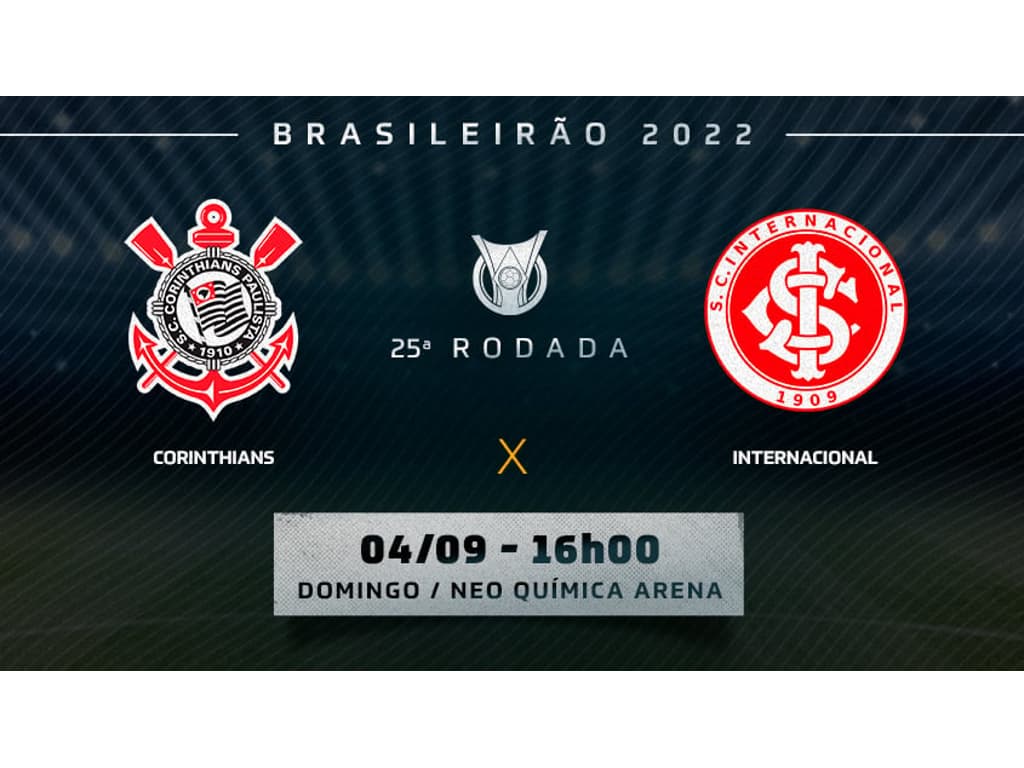 Assistir Corinthians x Internacional ao vivo, online, hoje e agora 03/09