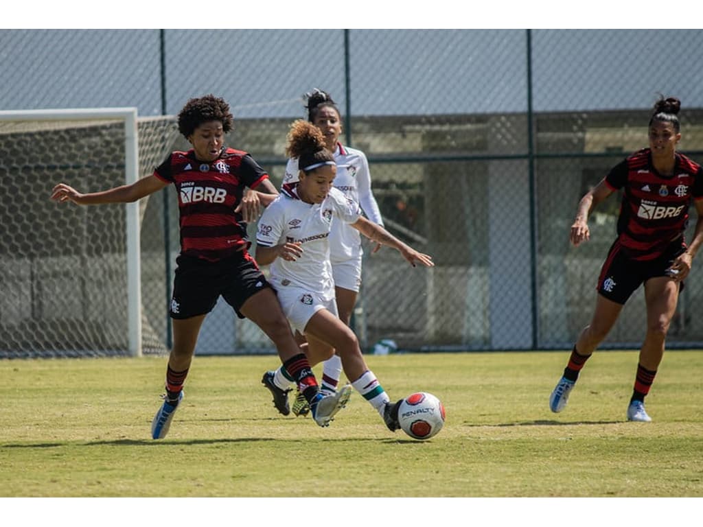 Fluminense x Flamengo  Campeonato Estadual de Futebol Feminino - Semifinal  Jogo 1 