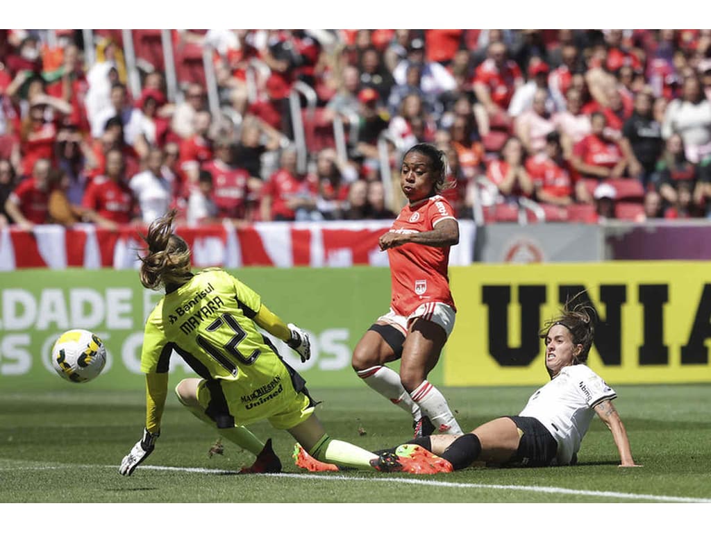 Final Inter x Corinthians tem público histórico no futebol feminino