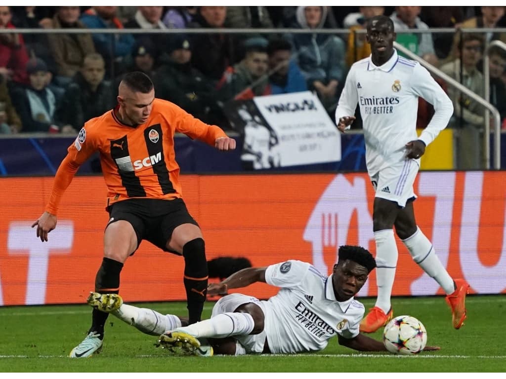 Contra Real Madrid, Shakhtar não teve brasileiros na Champions