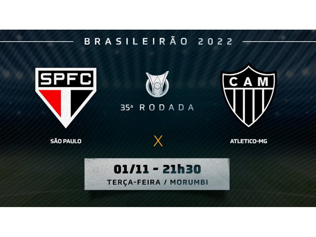 Atlético-MG x São Paulo: onde assistir ao jogo pelo Brasileirão