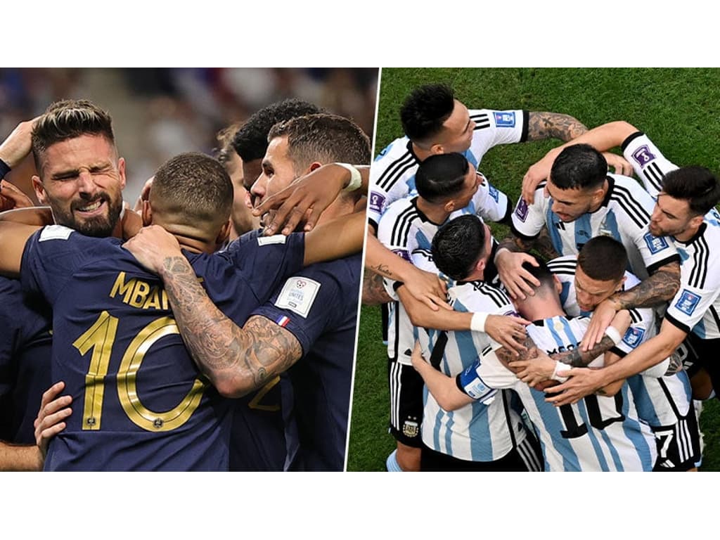 Portugal X Argentina decidem a final da Copa do Mundo de Futebol Society  AABB - DdezDdez