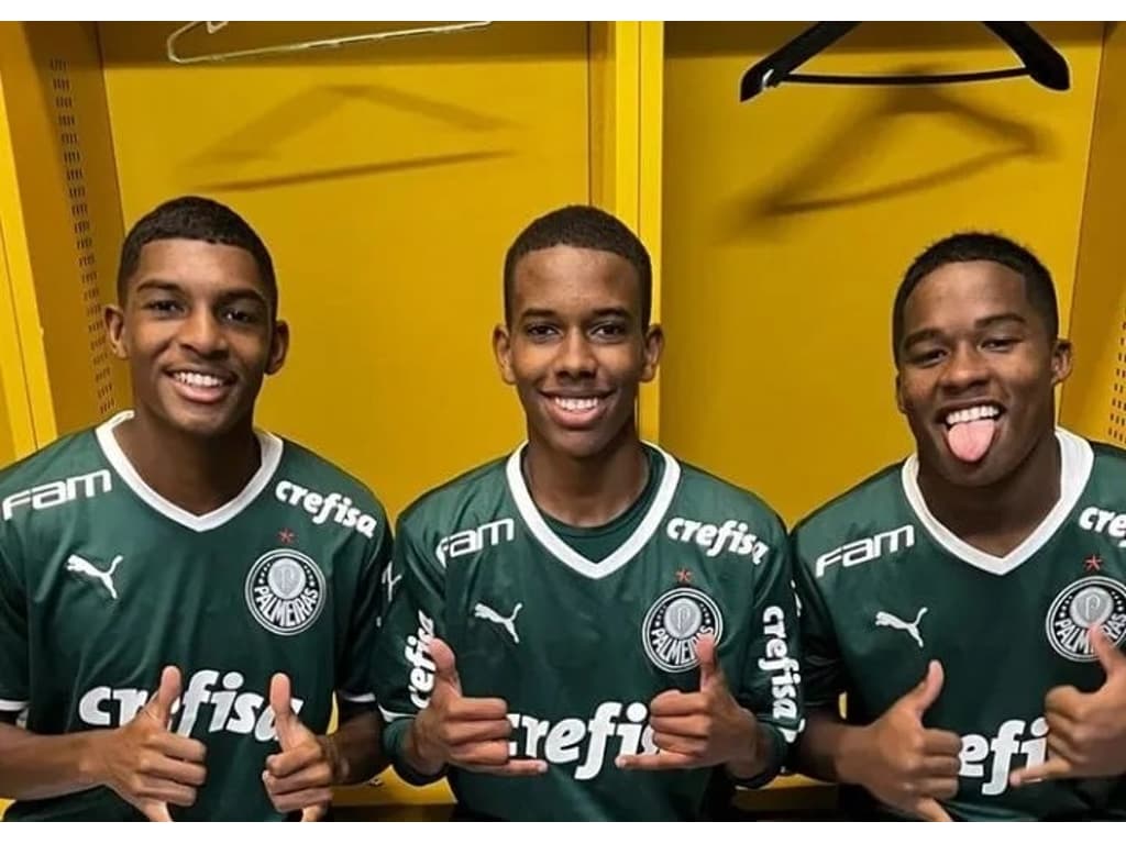 Wesley, do Flamengo, e Endrick, do Palmeiras, são os jogadores sub-20 com  mais jogos em