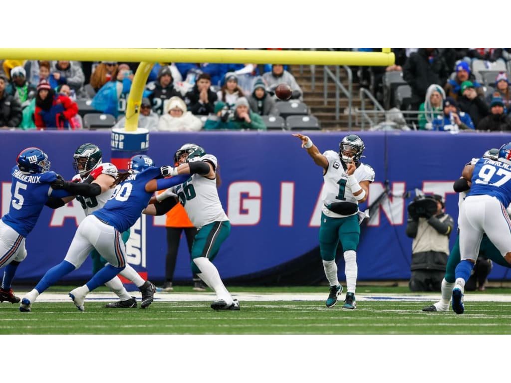 Philadelphia Eagles bate New York Giants e garante vaga nos