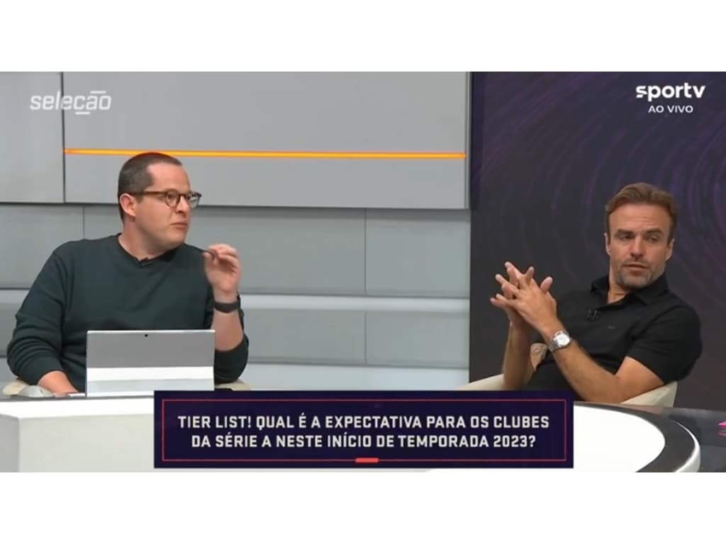 Programa do SporTV divide times da Série A em três escalões; veja lista