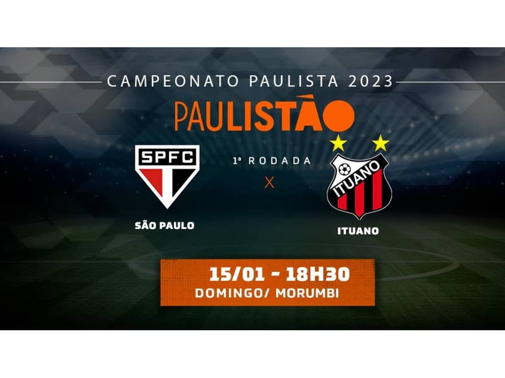 Onde assistir ao vivo a São Paulo x Ituano, pelo Campeonato Paulista 2022?