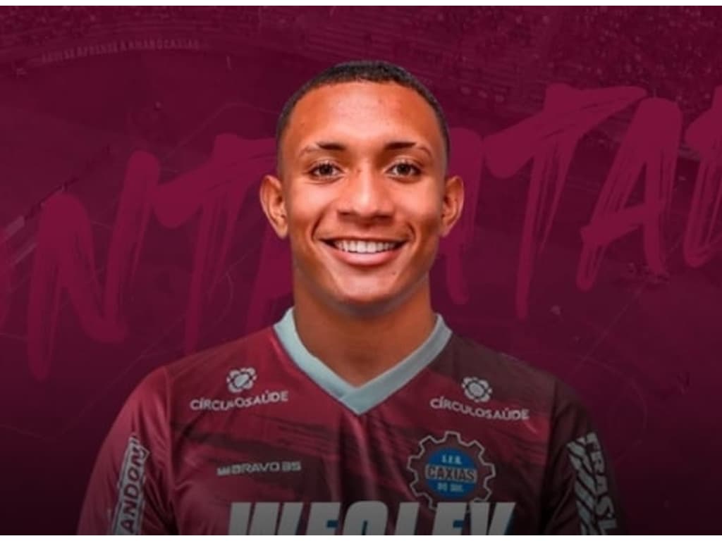 Wesley Pombo não brilhou no tricolor gaúcho e agora fechou com o Caxias