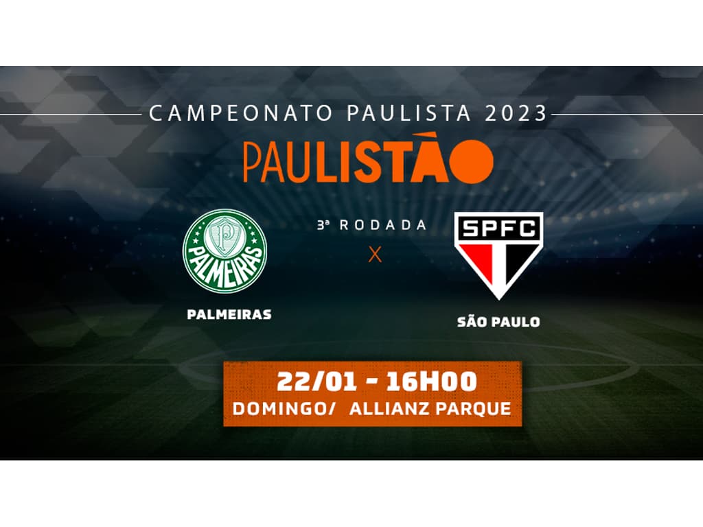 São Paulo x Palmeiras : veja onde assistir, escalações, desfalques