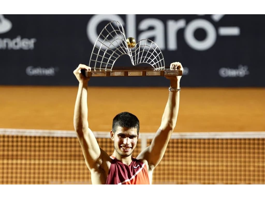 Carlos Alcaraz, número 1 do mundo, é o destaque do Rio Open de Tênis