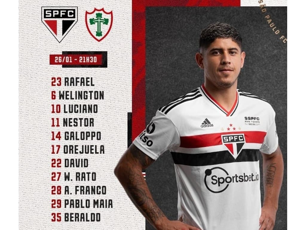 São Paulo tem elenco completo para 2023 - 23/08/2022 - UOL Esporte