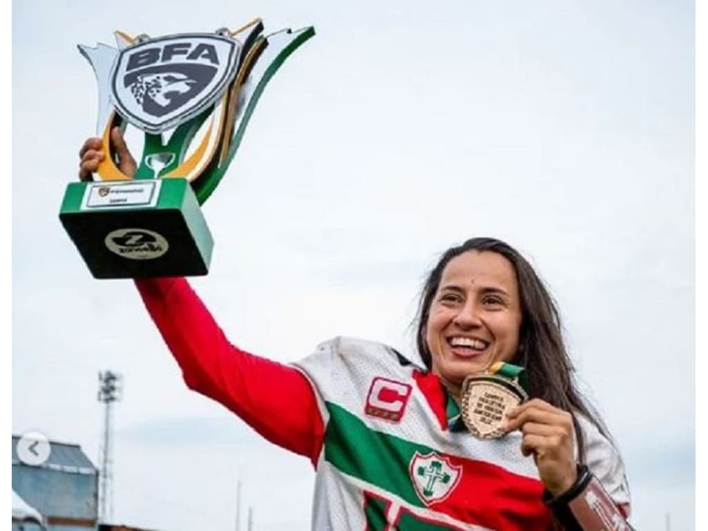 Futebol Feminino - Larissa Pereira, jogadora do Flamengo, foi