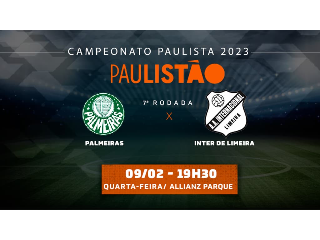 Assistir Palmeiras x Inter de Limeira ao vivo Grátis HD 29/04/2021