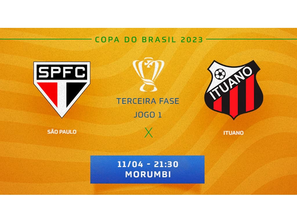 São Paulo x Ituano: onde ver jogo que encerra 1ª rodada do