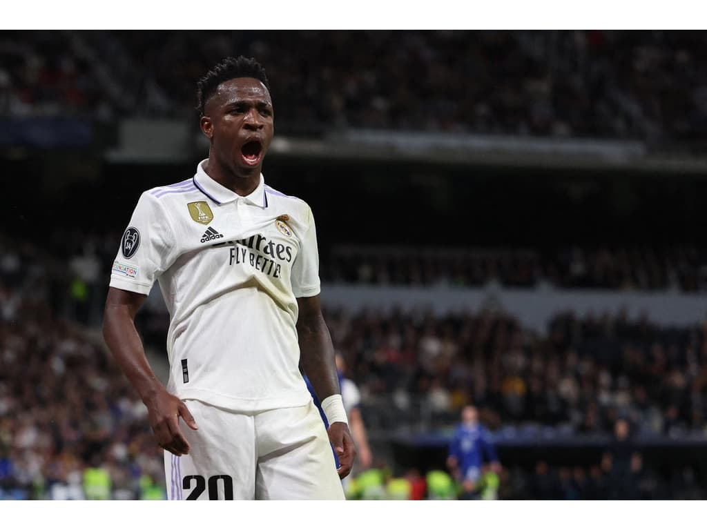 Web vibra com partida de Vinícius Jr contra o Chelsea na Champions