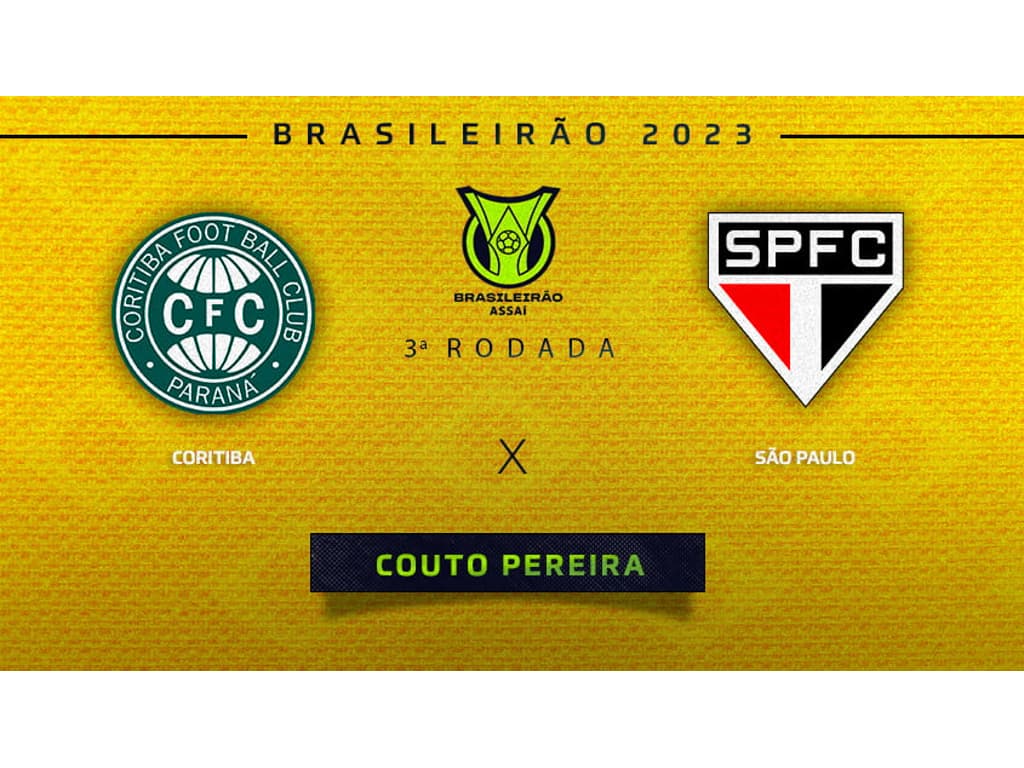 São Paulo x Coritiba: onde assistir ao jogo do Brasileirão