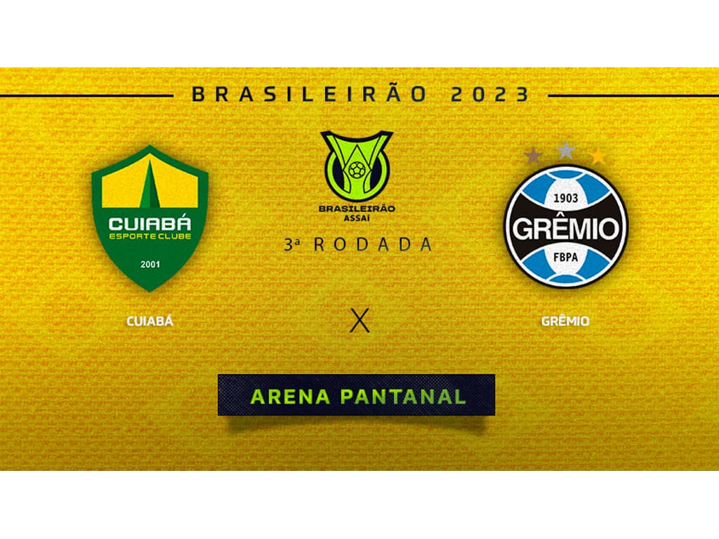 GRÊMIO X CUIABÁ TRANSMISSÃO AO VIVO DIRETO DA ARENA DO GRÊMIO - CAMPEONATO  BRASILEIRO 2023 