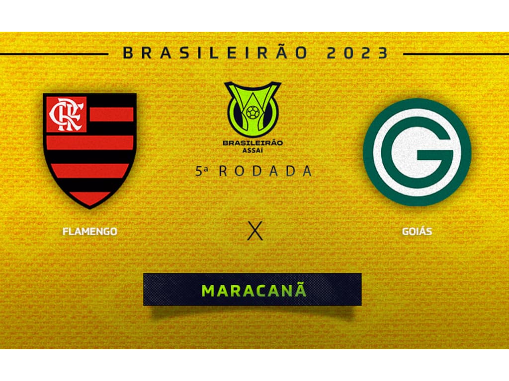 GOIÁS X FLAMENGO: BRASILEIRÃO SÉRIE A