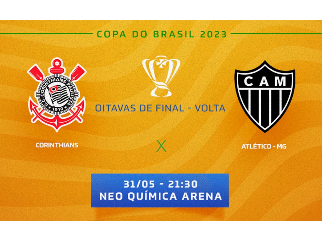 Atlético-MG x Corinthians ao vivo: onde assistir ao jogo da Copa do Brasil