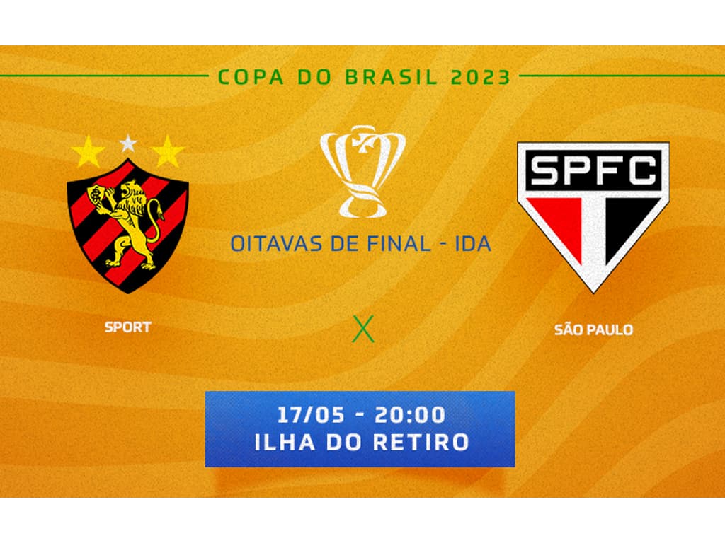 Palpites Copa do Brasil: Sport x São Paulo - 17/05/2023