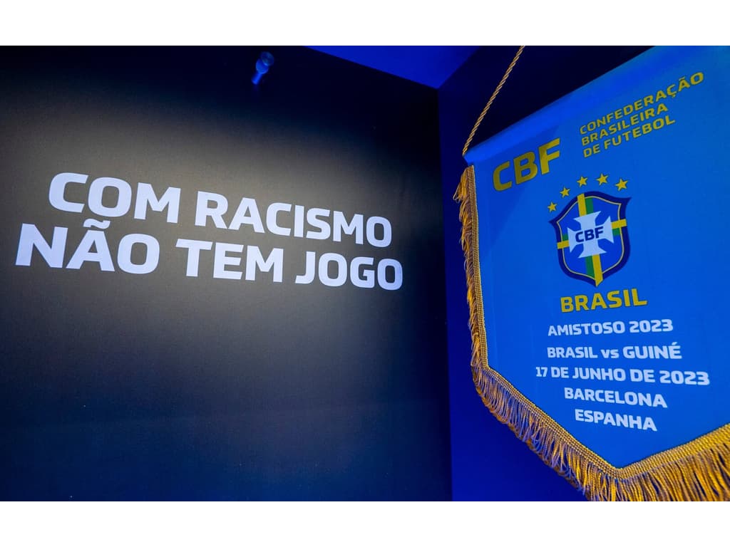 Seleção vai jogar com emblema de campanha contra o racismo em todos os jogos  de 2023