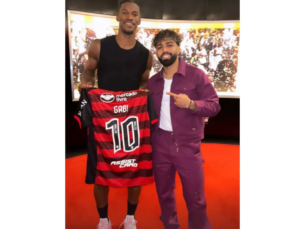 Jimmy Butler conhece futebol do Flamengo e diz que jogará basquete