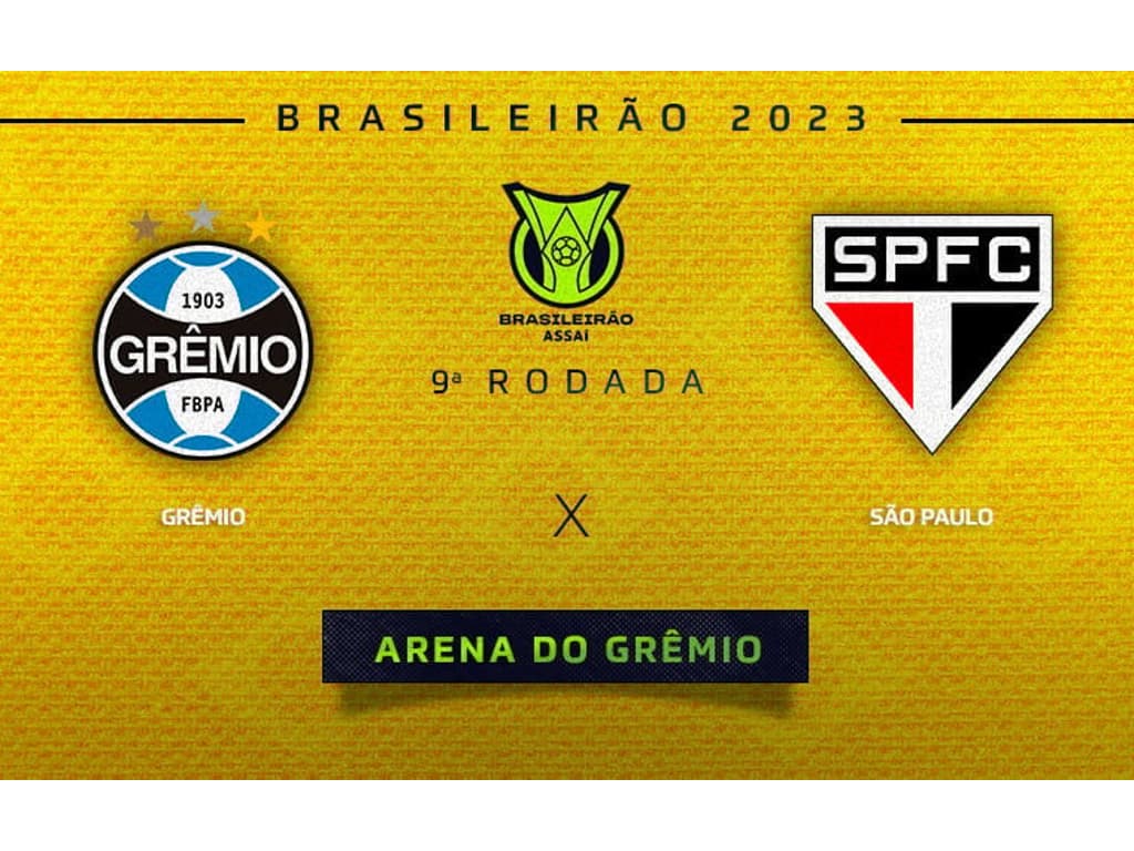 Brasileirão Série A: Grêmio x São Paulo; onde assistir de graça e