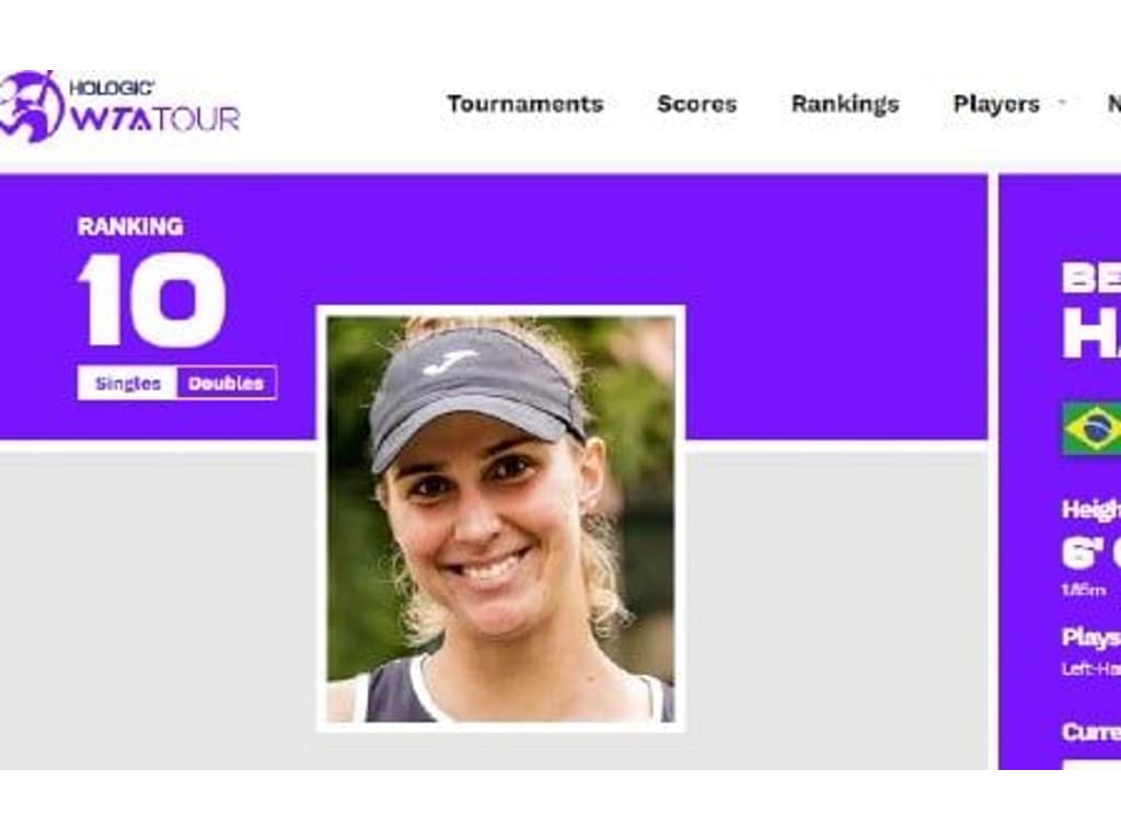 Tênis: Bia Haddad se complica em busca por vaga no WTA Finals > No Ataque