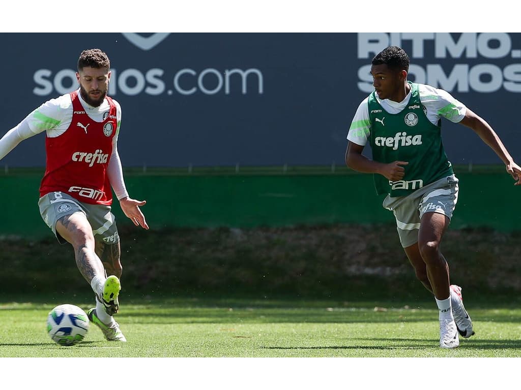 Com retorno de Luís Guilherme, Palmeiras trabalha para pegar o Grêmio