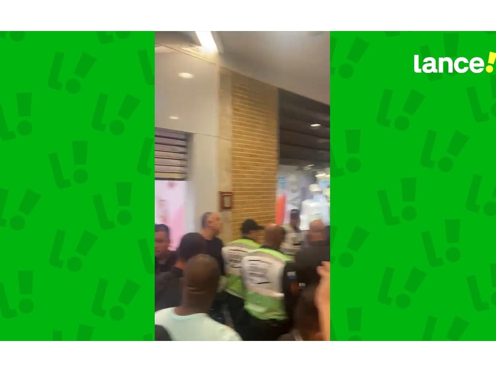 Mídia internacional repercute briga entre Marcos Braz e torcedor do Flamengo em shopping no Rio