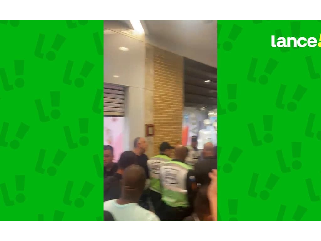 VÍDEO: Marcos Braz, vice do Flamengo, sai de shopping escoltado pela Polícia Militar