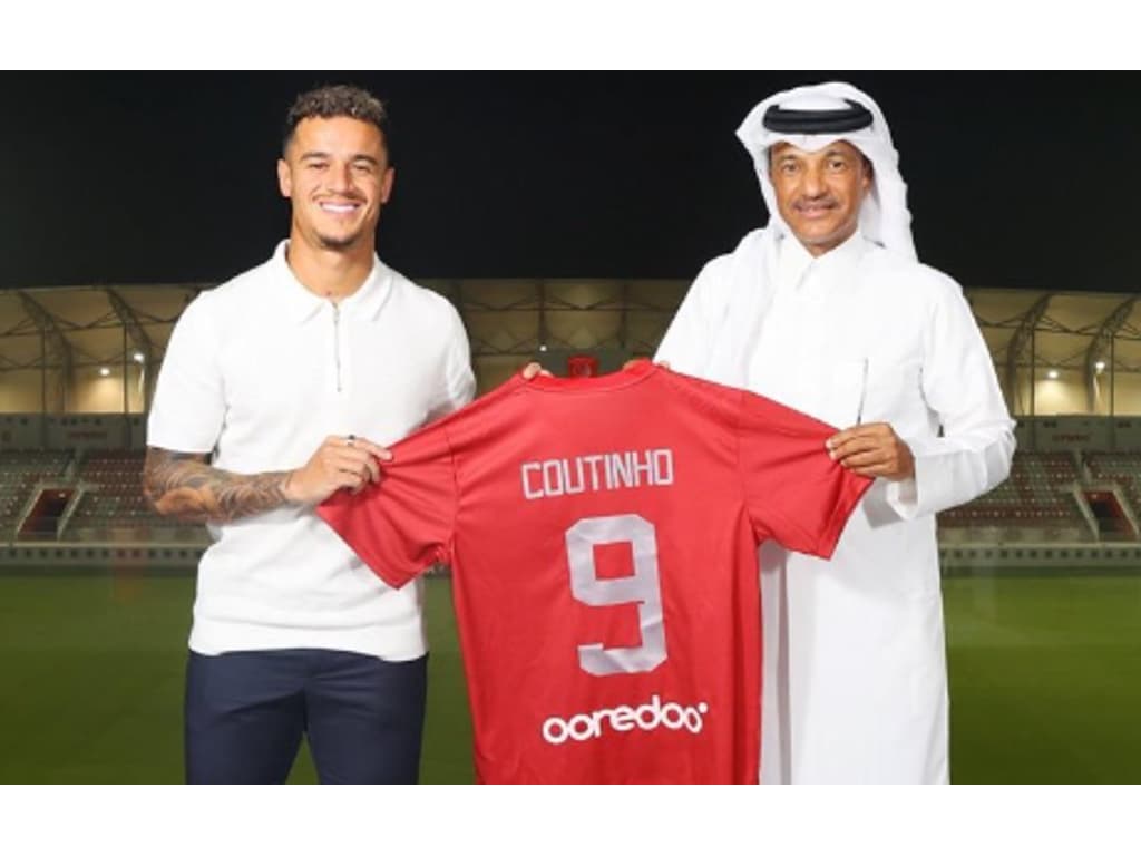 Philippe Coutinho é anunciado por clube do Qatar