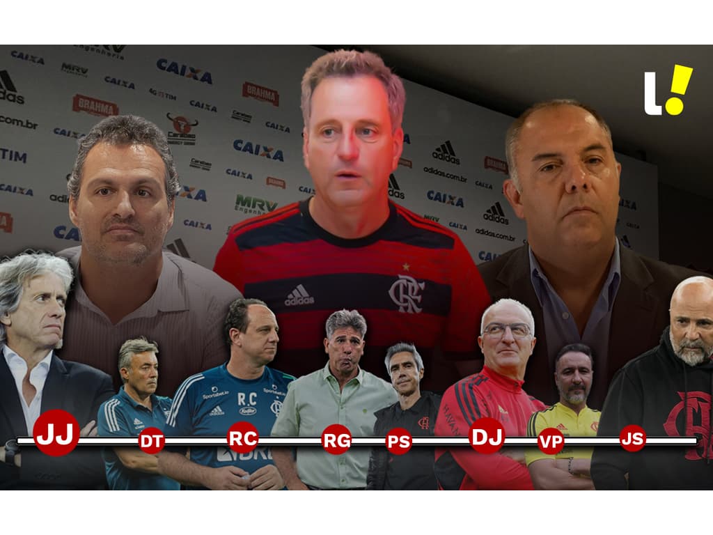 De Jorge Jesus a Sampaoli: falta de padrão na escolha dos técnicos traduz instabilidade do Flamengo de Landim