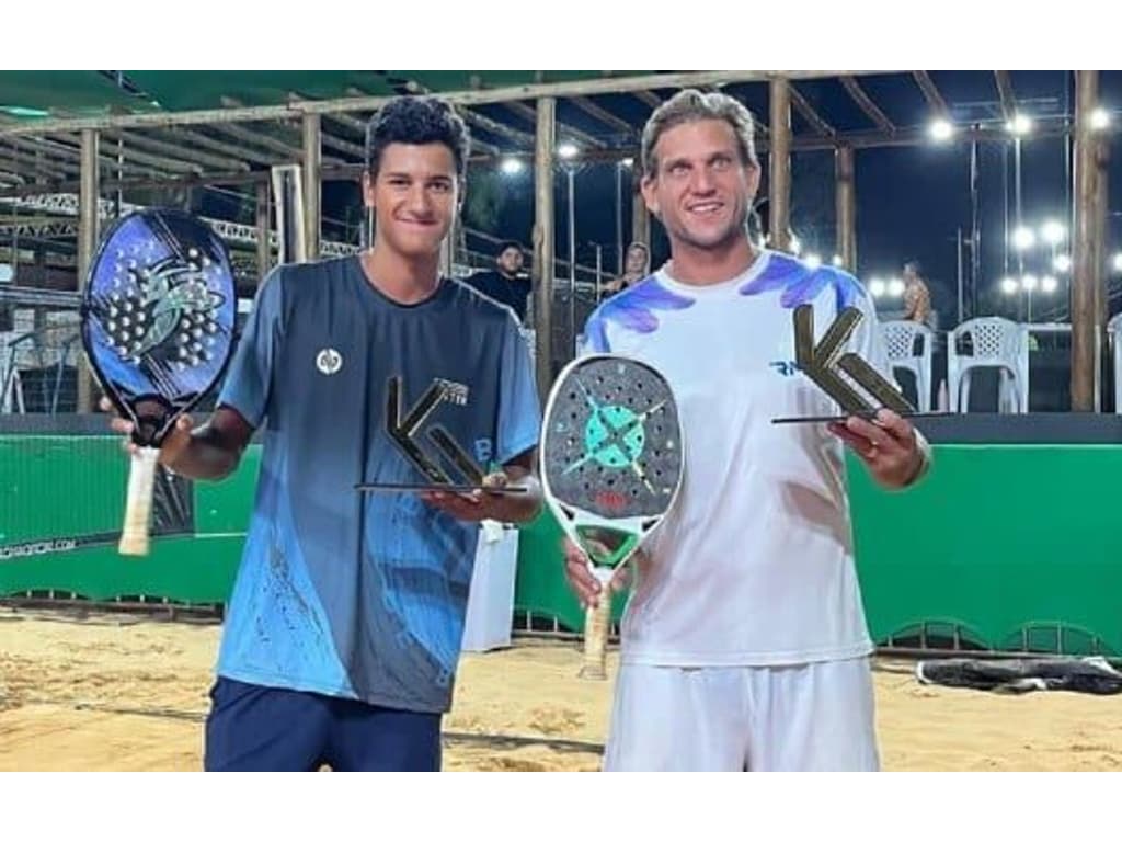 Rafael Moura, o He-Man, participa de evento com estrelas do Beach Tennis no  Flamengo