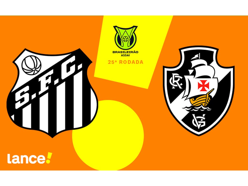 Santos x Vasco ao vivo: onde assistir ao jogo do Brasileirão hoje