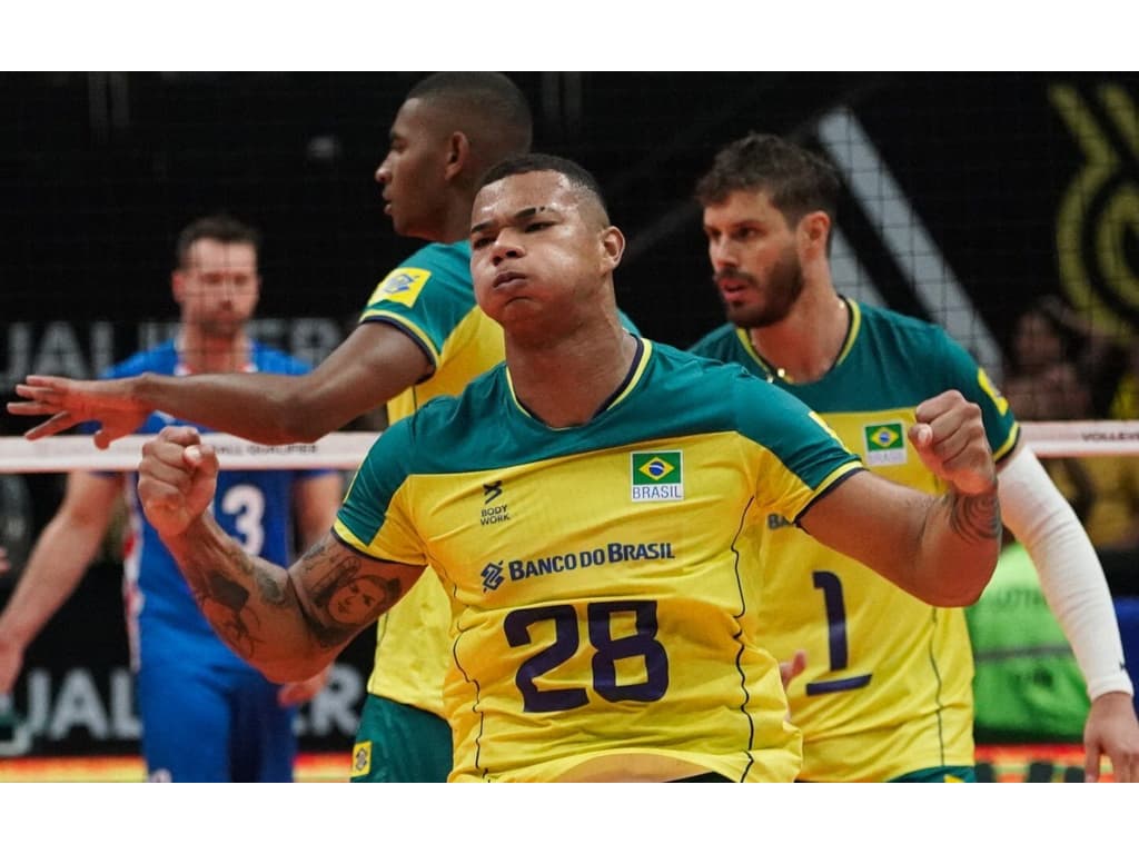 Pré-Olímpico de vôlei masculino: Brasil 3 x 1 Cuba