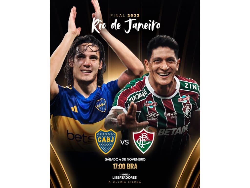 Final da Libertadores: que horas e onde assistir Boca Juniors x Fluminense  ao vivo