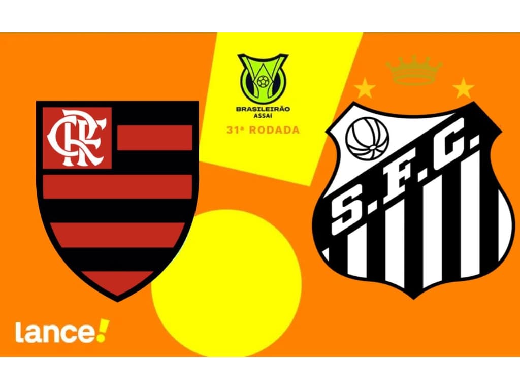 FLAMENGO X SANTOS: ONDE ASSISTIR AO VIVO, HORÁRIO E ESCALAÇÕES PELA 31ª  RODADA DO BRASILEIRÃO 