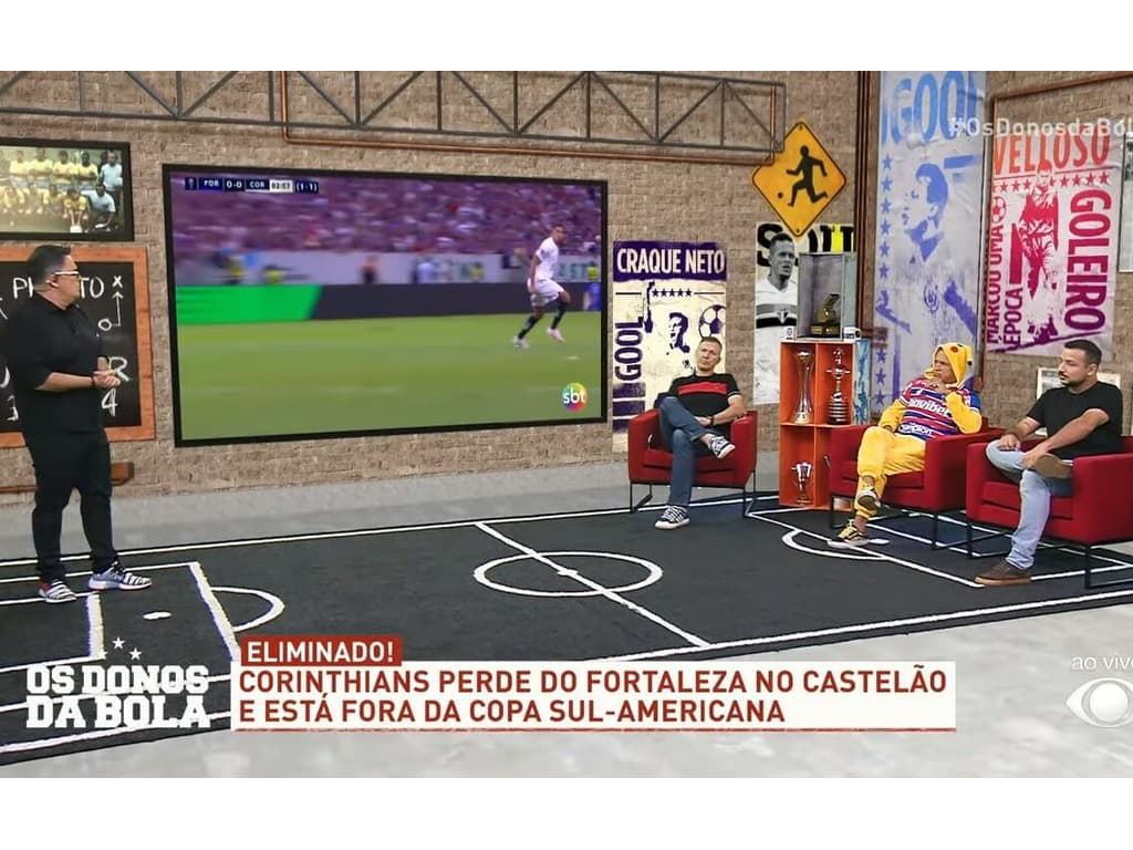 Cadê o Neto? Ex-jogador não aparece em programa após eliminação do Corinthians