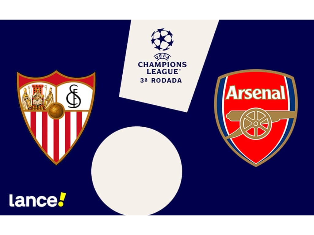 Arsenal x Sevilla: assista ao vivo hoje, quarta-feira (08/10)