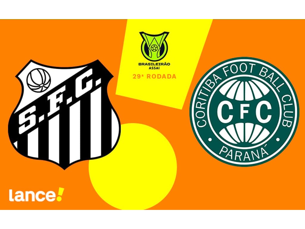 Coritiba x Santos hoje; veja horário e onde assistir ao vivo