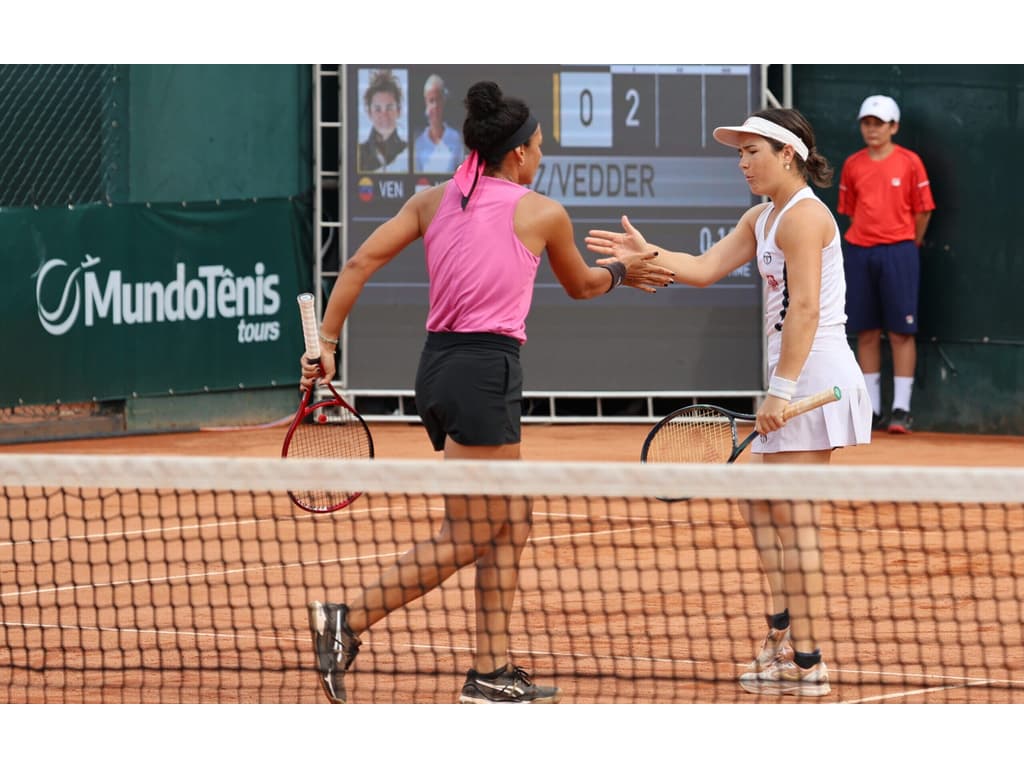 Gabriela Cé e Rebeca Pereira vão às quartas no Mundo Tênis Open, o WTA