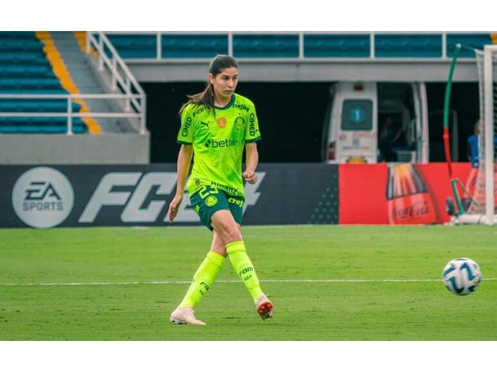 Flávia Mota destaca chegada ao Palmeiras como um dos pontos positivos de 2023