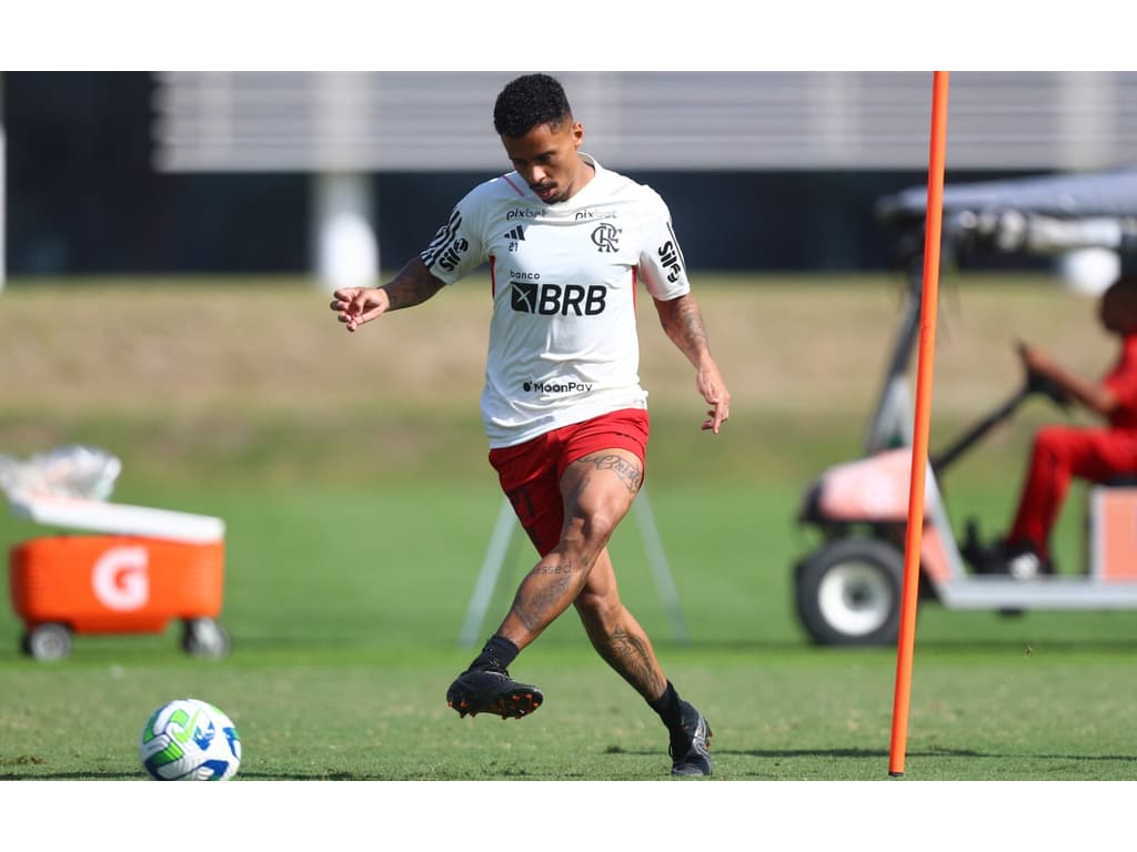 Allan e David Luiz treinam com o grupo e podem voltar contra o Bragantino
