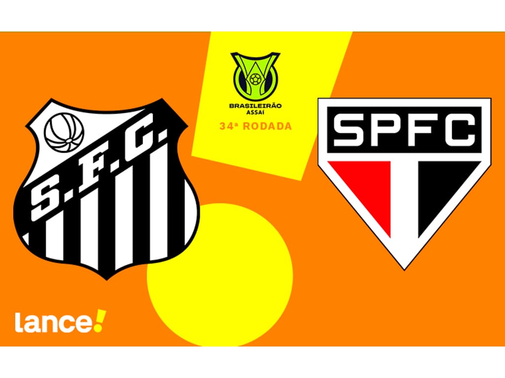 Santos x São Paulo: onde assistir e escalações no jogo do Brasileirão