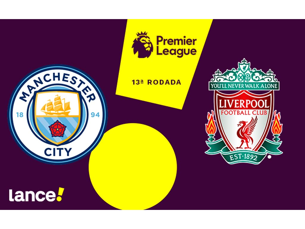 Futebol ao vivo: Liverpool x Manchester City; escalações e onde