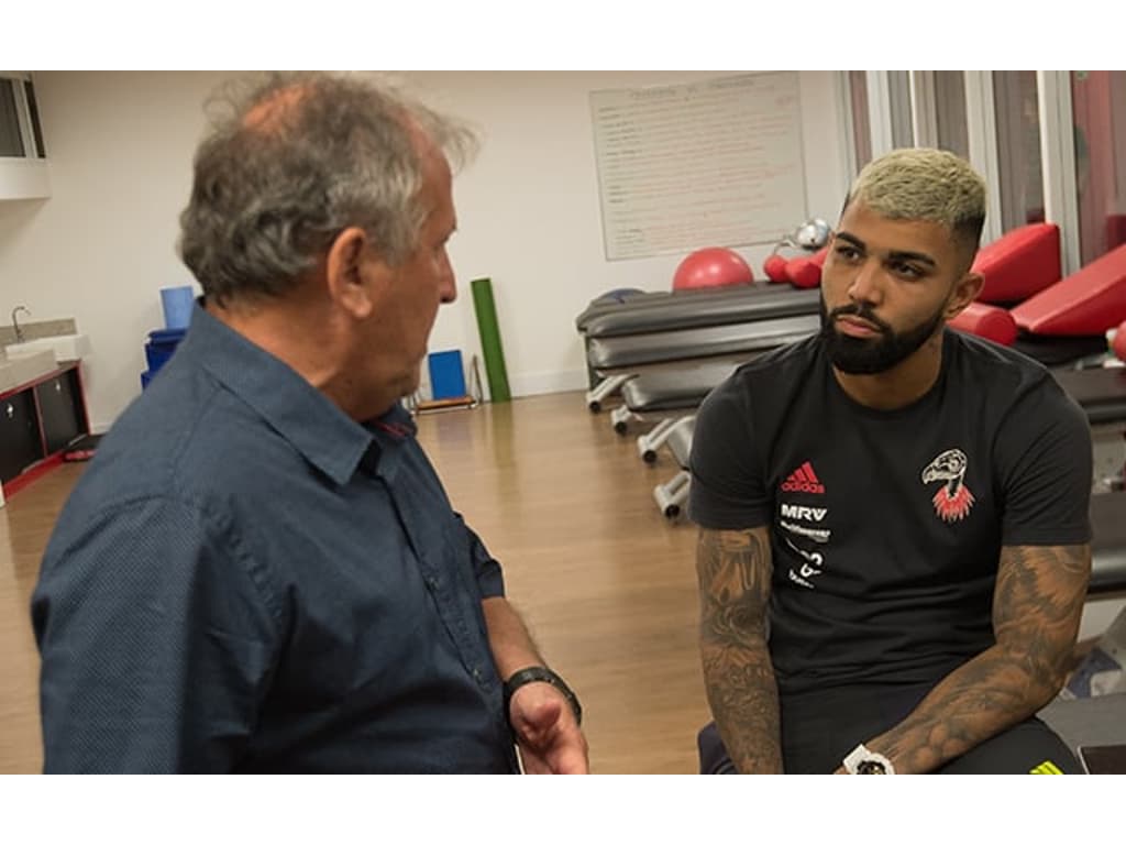 Deixem ele em paz: Zico demonstra apoio a Gabigol, ressalta importância no Flamengo e faz apelo a críticos