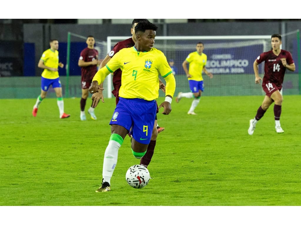 Endrick se despede da seleção olímpica: retorno ao Palmeiras está próximo.