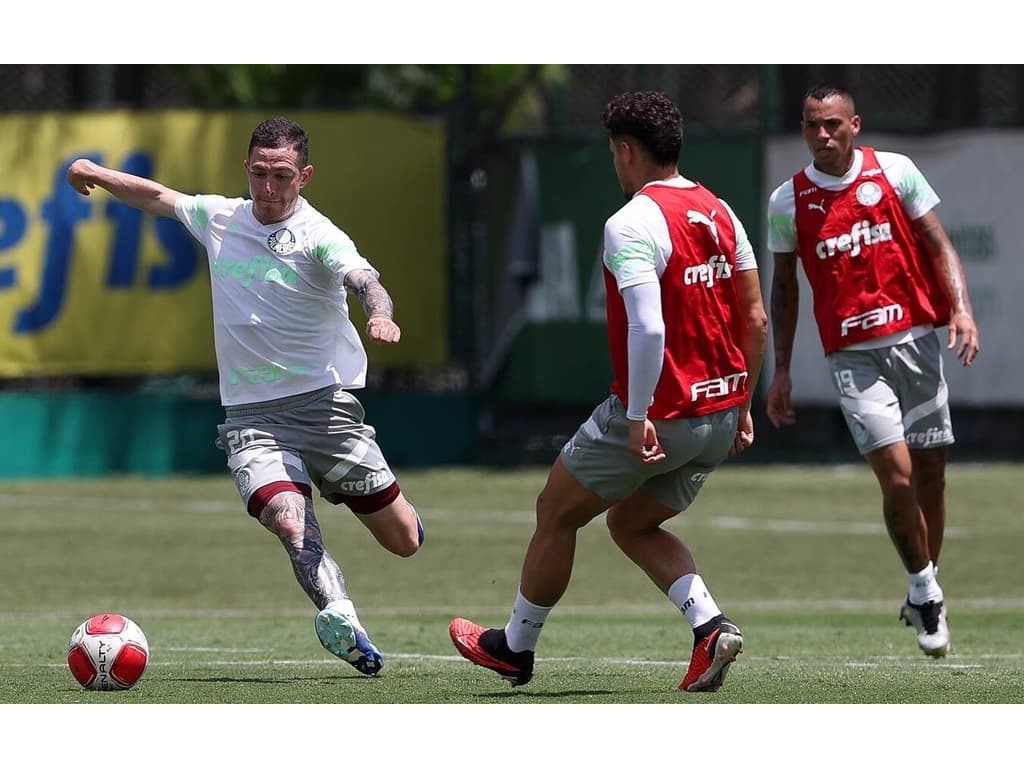 Palmeiras treina em domingo de carnaval e conclui preparação para enfrentar o Santo André.