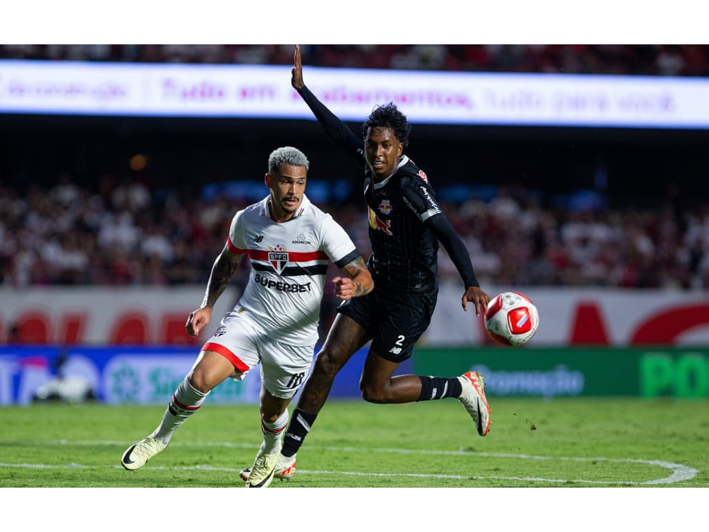 bragantino surpreende são paulo e garante empate nos acréscimos.